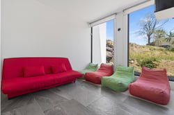 House with pool sea view 400 m from the beach